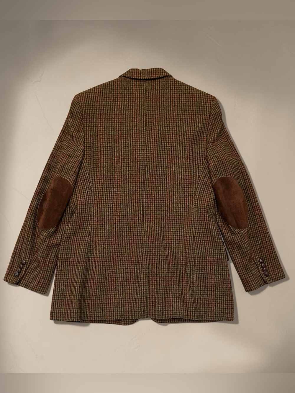 Vintage Lauren Ralph Lauren Equestrian Wool Blazer Women’s Size 14 Elbow Patch - Picture 2 of 10